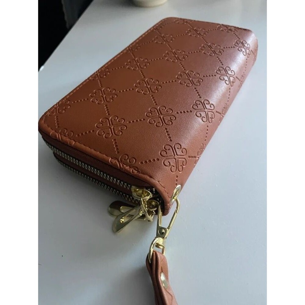 Tan Brown Wallet Women Wallet